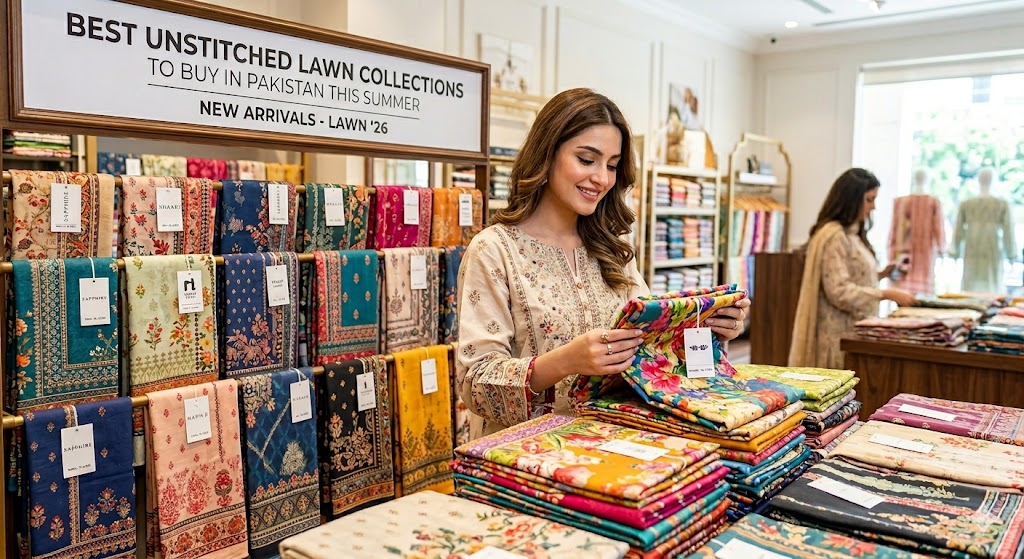 Best Unstitched Lawn Collections to Buy in Pakistan This Summer