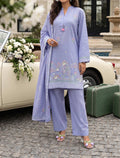Fairy Garden 3 Piece Unstitched Embroidered Cotton Lawn