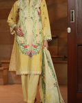 Sunshine Garden Lawn Digital Print 3 Piece Unstitched Suit