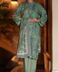 Sage Bloom Lawn Digital Print 3 Piece Unstitched Suit