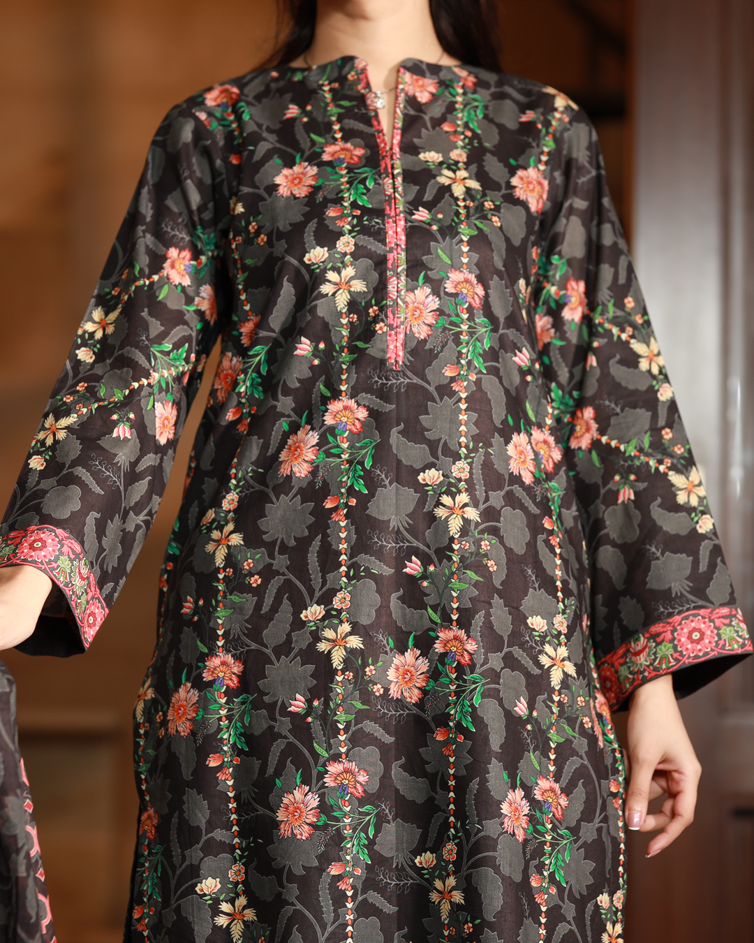 Midnight Hues  Lawn Digital Print 3 Piece Unstitched Suit