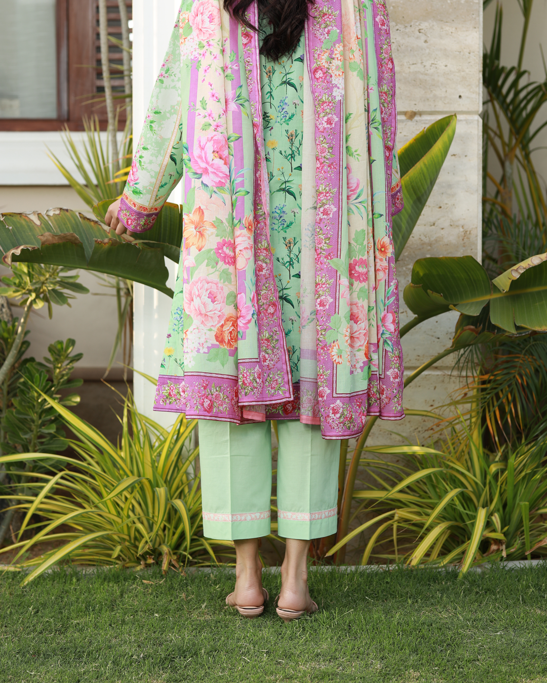 Colors of Confidence Lawn Digital Print Unstitched Suit Set