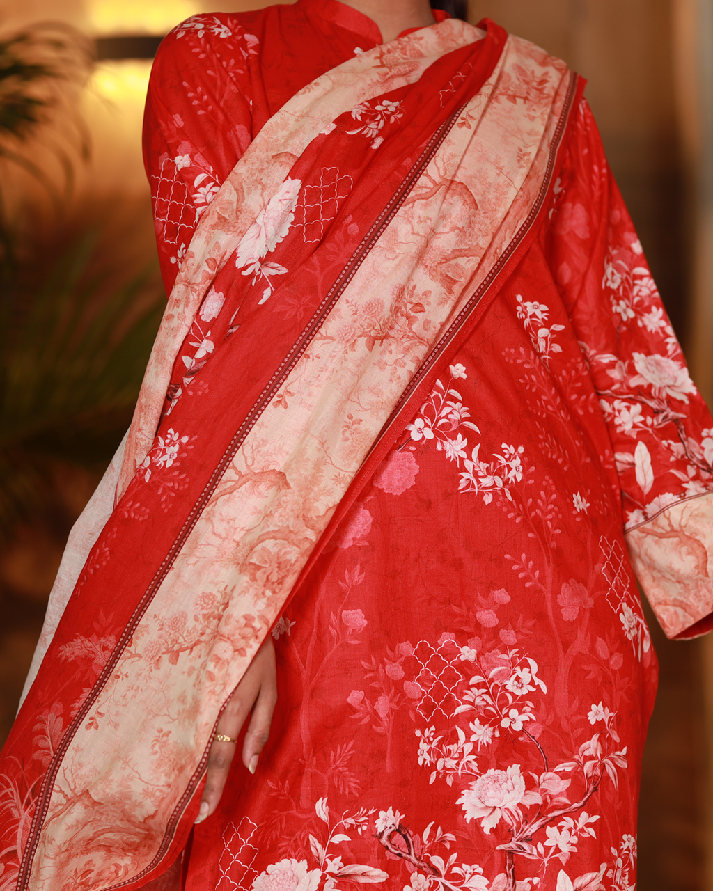 Blossomscape Lawn Digital Print 3 Piece Unstitched Suit