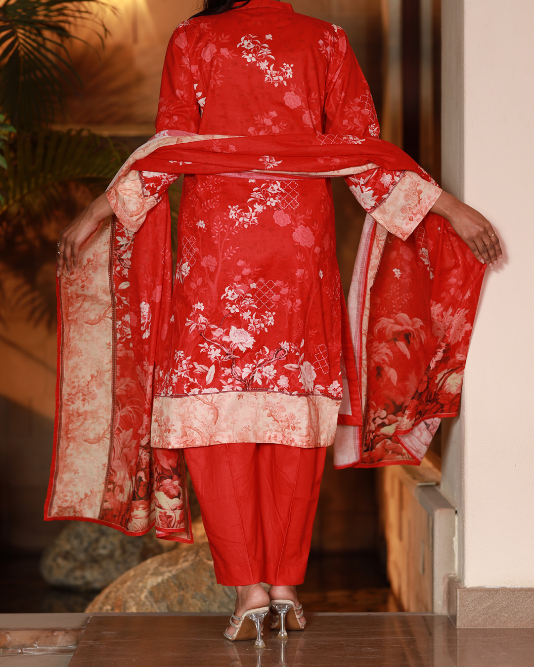 Blossomscape Lawn Digital Print 3 Piece Unstitched Suit