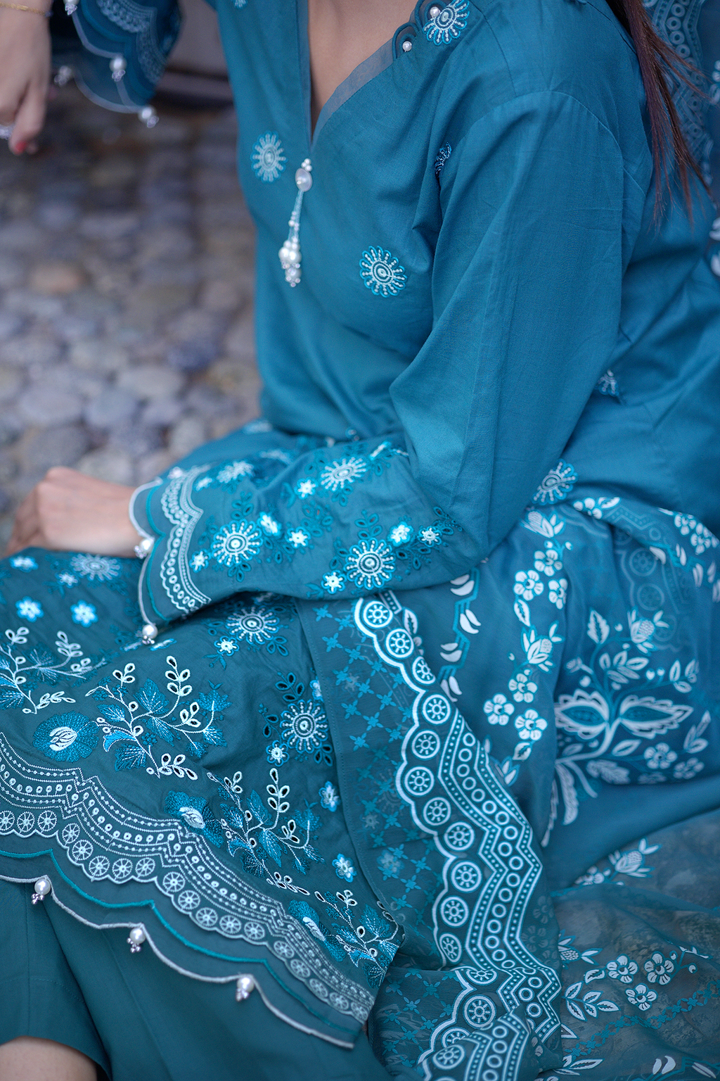 Cypress Dream 3 Piece Unstitched Embroidered Cotton Lawn