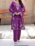 Amethyst Grace 3 Piece Unstitched Embroidered Cotton Lawn