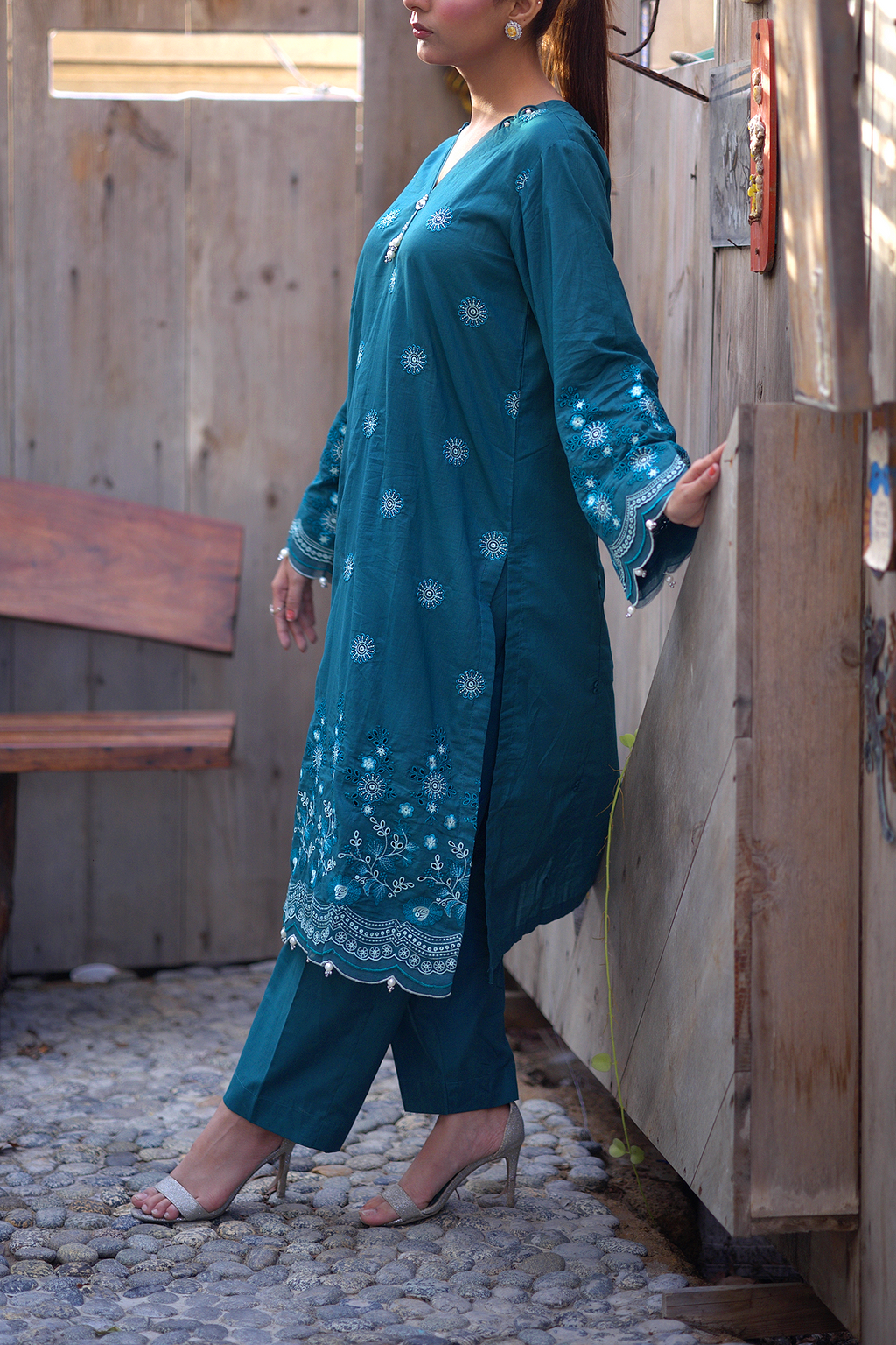 Cypress Dream 3 Piece Unstitched Embroidered Cotton Lawn